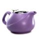 Заварочный чайник 750 мл с ситечком, цвет лиловый (керамика)