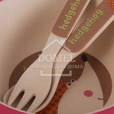 Детский набор "ЕЖИК" 3 предмета (бамбуковое волокно)