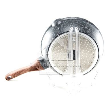 Глибока сковорідка DAKJJIM 28x8,5 см (алюміній з антипригарним покриттям)