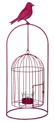 Виріб декоративний у вигляді клітки для пташок, комплект з 4-х шт, 8712799850491