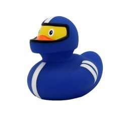 L1868 Гонщик синій качка, Від 3 років, Гумові качки