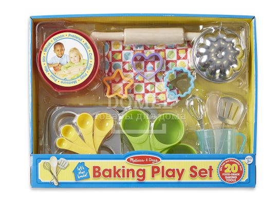MD19356 Baking Play Set (Ігровий набір "Кондитерська"), Від 3 років, Іграшковий посуд