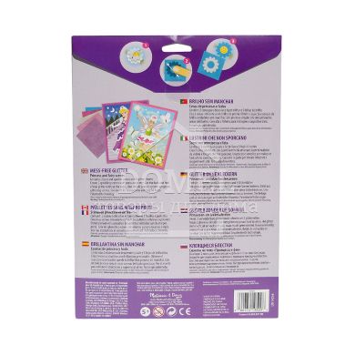MD19509 Princess & Fairy Scenes (Набор для творчества с блестящими наклейками "Принцесса и фея")