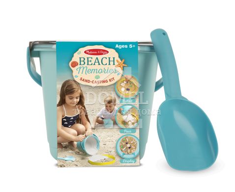 MD8948 Beach Memories Sand-Casting Kit (Піщано-гіпсовий набір "Пляжні спогади"), Для дівчаток, Для хлопчиків, Від 5 років, Іграшки для піску і пляжу