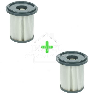 Комплект (2шт.) фільтрів DOMPRO DP13018 для пилососів Philips (FC8047/02, 432200493320), Philips
