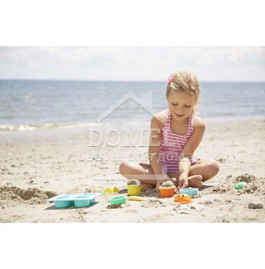 MD6431 Seaside Sidekicks Sand Cupcake Set (Пісочний форми для кексів), Від 3 років, Іграшки для піску і пляжу