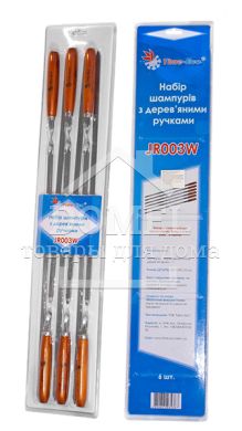 Набор шампуров 6 * 60см арт.JR003W