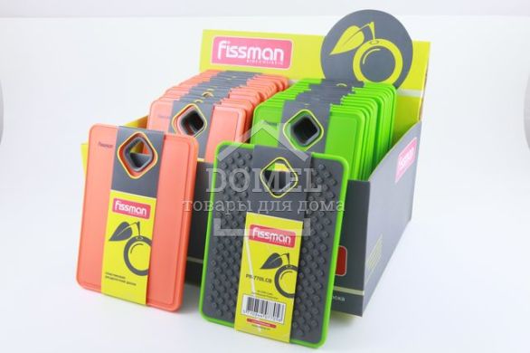 Пластиковая разделочная доска 9х14х0,8 см