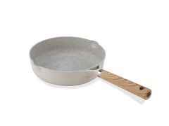 Глубокая сковорода BORNEO 24x7,2 см (алюминий с антипригарным покрытием)