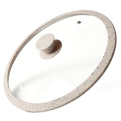 Кришка Fissman Arcades 28 см бежева GL-9980.28