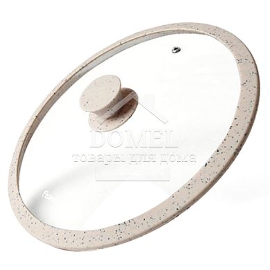 Кришка Fissman Arcades 28 см бежева GL-9980.28