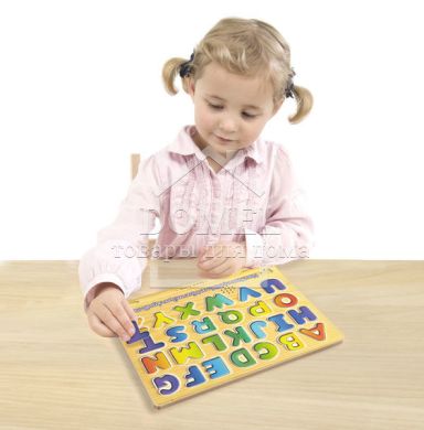 MD340 Alphabet Sound Puzzle - 26 Pieces (Звуковой пазл "Английский алфавит"), От 3 лет, Музыкальные пазлы