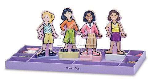 MD3549 "Друзья навсегда" магнитная одевалка