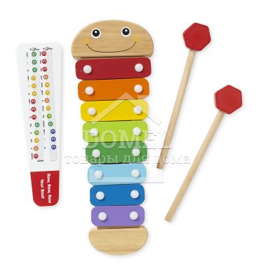 MD8964 Wooden Caterpillar Xylophone (Ксилофон Гусеница)