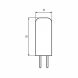 EUROLAMP LED Лампа капсульная G4 2W G4 3000K 12V, G4, 3000K, 135Lm, 2W