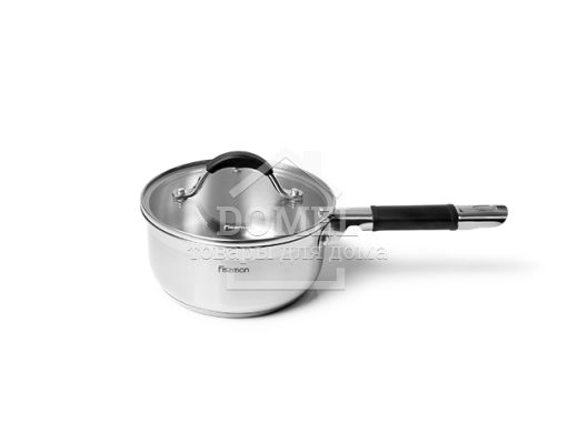 Ковш MAGNIFIKA 16x7,5 см / 1,5 л со стеклянной крышкой (нержавеющая сталь)