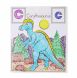 MD19111 English Alphabet Dinosaur Colouring Pad (Гигантская раскраска с динозаврами "Английский алфавит")