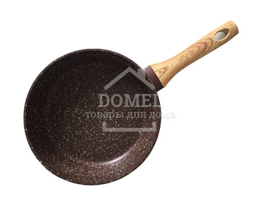 Сковорода для жарки MOSSES STONE 24x6,5 см (алюминий с антипригарным покрытием)