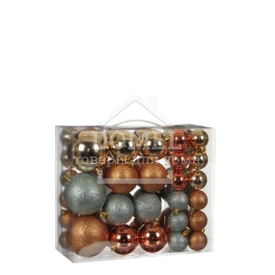 Елочные шарики "House of Seasons" комплект 46 шт.
