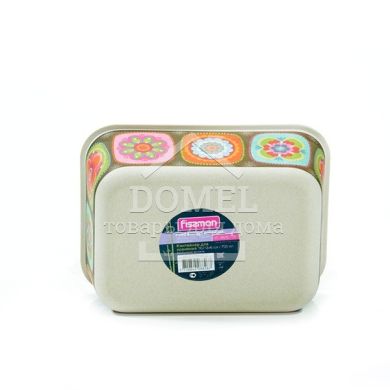 Контейнер для зберігання сухих продуктів IMPULSE 16x12x6 см / 700 мл (бамбукове волокно)