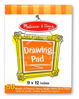 MD4108 Drawing Pad (9 "x12") (Блокнот для малювання 23х31 см), Від 3 років, Альбом