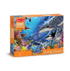 MD8970 Living Ocean ( "Живий океан" - підлоговий пазл, 200 ел.), Від 8 років, Пазли підлогові