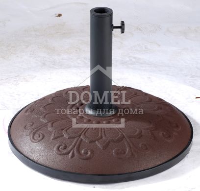 Підставка для парасолі бетон TE-H1-15, 15 кг шоколад візерунок