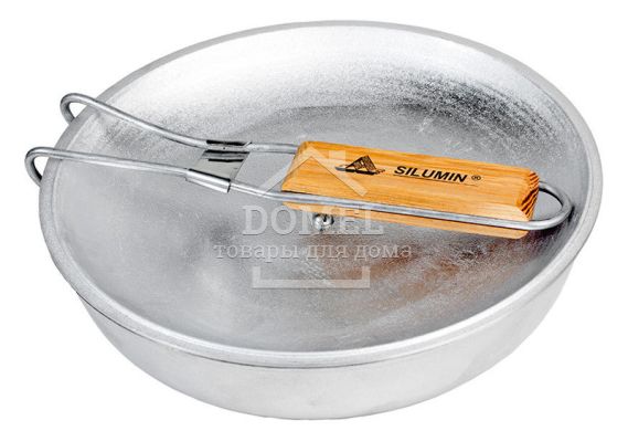 Сковорода похідна з антипригарним покриттям з ручкою БЛС24, 4820149873541