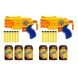 X - Shot Набір скорострільних бластеров EXCEL Combo Pack (2 види зброї 3 Barrel Shooter, 3 банки, 1, Для хлопчиків, Від 8 років, Бластер