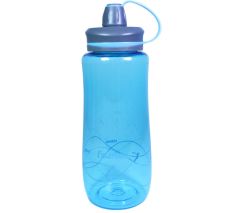 Пляшка для води 1200 мл (пластик, округла), 6852