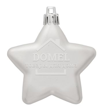 Ялинкові кульки"House of Seasons" комплект 6 шт.,білий