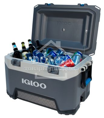 Ізотермічний контейнер 49 л, Igloo BMX 52, Igloo (США), Від 21 до 50 л., 5 дн.