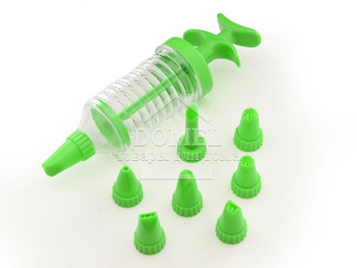 Кулінарний декоратор з 8 насадками (пластик)