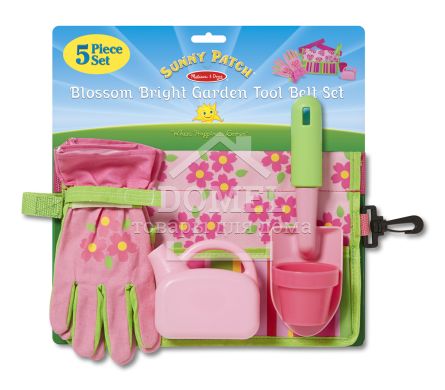 MD6216 Blossom Bright Garden Tool Belt Set (Ремінний комплект юного садівника "Квіточки")