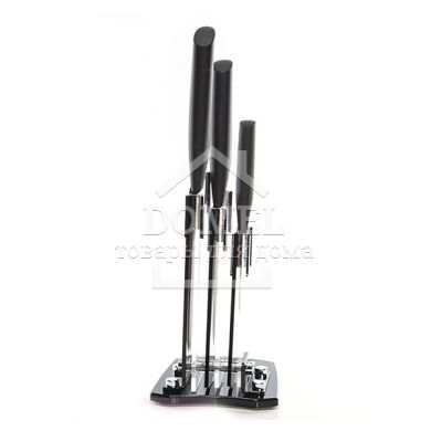 Набор ножей RITS 4 предм. (Белые керамические лезвия и акриловая подставка)