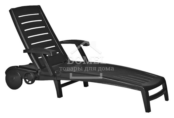 Шезлонг Sparta серый, 8711245130736