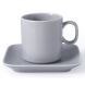 Чашка з блюдцем Fissman Smoky 0,2 л 9387