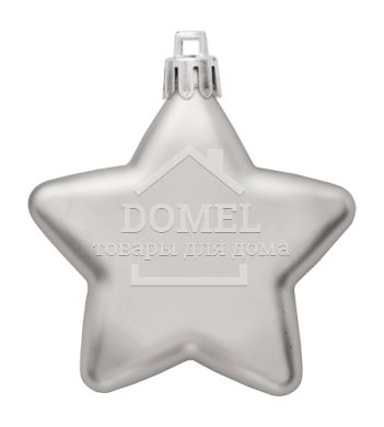 Ялинкові кульки"House of Seasons" комплект 6 шт.,сірий