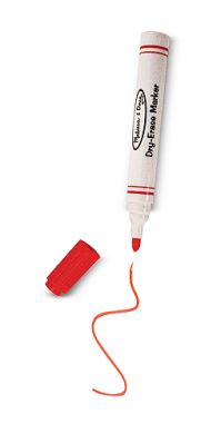 MD4122 Набір маркерів (4 кольори), Від 4 років, Фломастери