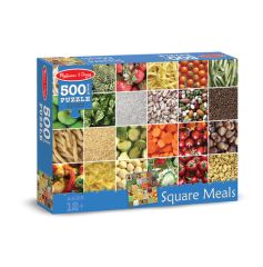 MD9035 Square Meals ( "Правильне харчування" - підлоговий пазл, 500 ел.), Від 12 років, Пазли картонні