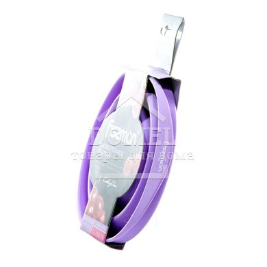 Складаний друшляк 15x9 см, колір ЛІЛОВИЙ (силікон)