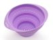 Складаний друшляк 15x9 см, колір ЛІЛОВИЙ (силікон)