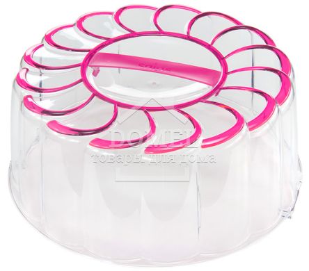 Контейнер для торту, 28 см, Для торта, Харчовий пластик, Пластик, 28 см, Кругла