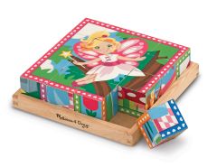 MD19040 Princess & Fairy Cube Puzzle (Кубики "Принцессы и феи")