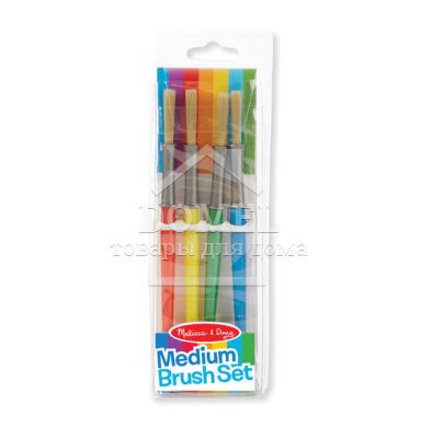 MD4115 Fine Paint Brushes (set of 4) (Набір тонких пензликів, 4 шт.), Від 3 років, Пензлики