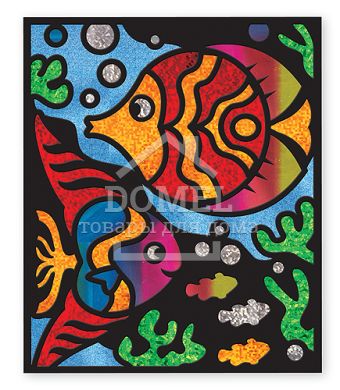 MD5061 Foil Art (Набір для творчості "Різнобарвна гравюра"), Від 5 років, Набори