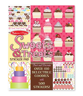 MD4239 Sweets & Treats Sticker Pad (Набор стикеров "Мои сладости")