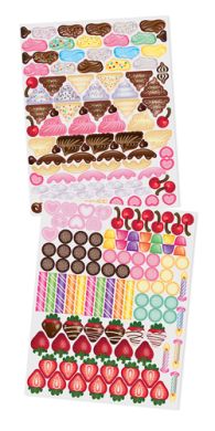 MD4239 Sweets & Treats Sticker Pad (Набор стикеров "Мои сладости")