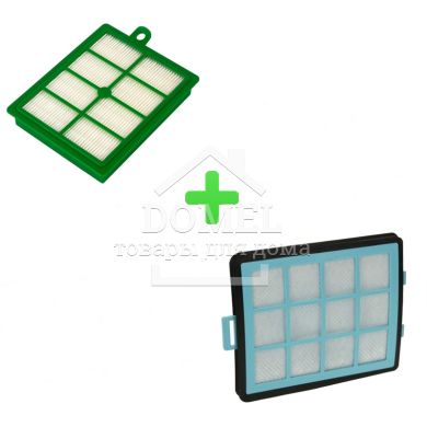Набір фільтрів DOMPRO для пилососів Philips DP13014+DP13020KIT, Philips