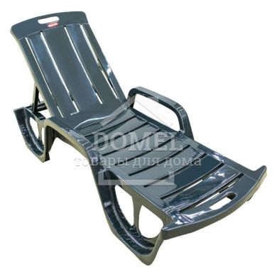 Шезлонг, Florida, темно - зелений, 3253929147012
